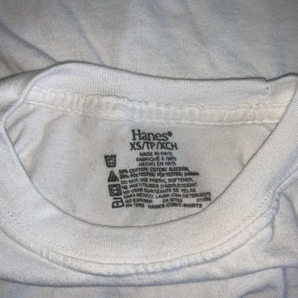 Unisex white tee. - Picture 2 of 3